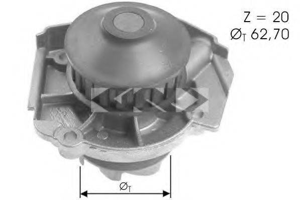 SPIDAN 91586 Водяний насос