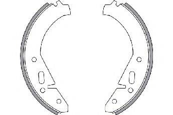 SPIDAN 30418 Комплект гальмівних колодок