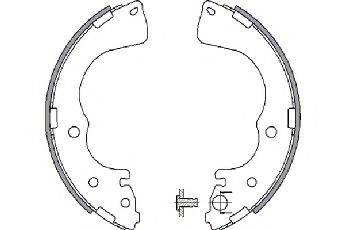 SPIDAN 33941 Комплект гальмівних колодок