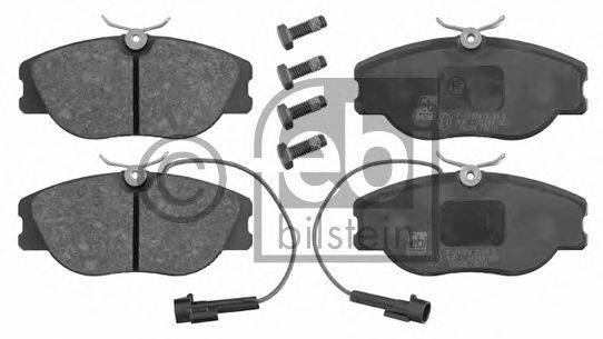 FEBI BILSTEIN 16239 Комплект гальмівних колодок, дискове гальмо