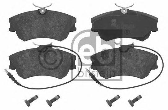 FEBI BILSTEIN 16543 Комплект гальмівних колодок, дискове гальмо