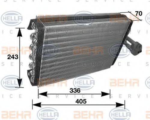 BEHR HELLA SERVICE 8FV351210281 Випарник, кондиціонер