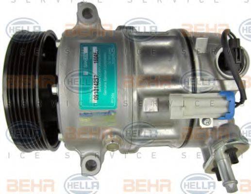 BEHR HELLA SERVICE 8FK351340301 Компресор, кондиціонер