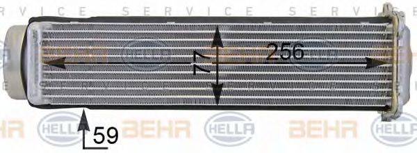 BEHR HELLA SERVICE 8ML376701291 Інтеркулер