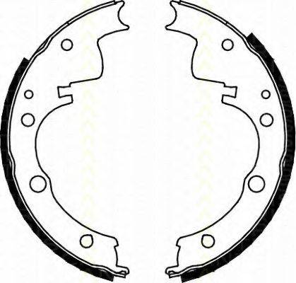 TRISCAN 810010436 Комплект гальмівних колодок