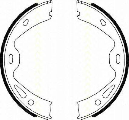 TRISCAN 810020005 Комплект гальмівних колодок, стоянкова гальмівна система