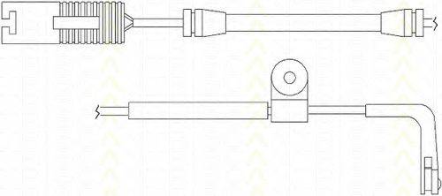 TRISCAN 811511015 Сигналізатор, знос гальмівних колодок