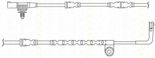 TRISCAN 811517007 Сигналізатор, знос гальмівних колодок