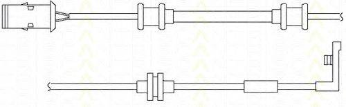 TRISCAN 811524017 Сигналізатор, знос гальмівних колодок