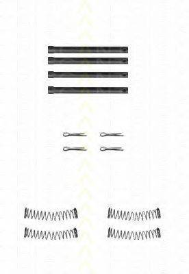 TRISCAN 8105171005 Комплектуючі, колодки дискового гальма