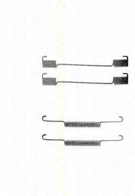 TRISCAN 8105172464 Комплектуючі, гальмівна колодка