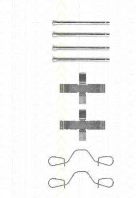 TRISCAN 8105291410 Комплектуючі, колодки дискового гальма