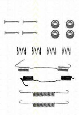 TRISCAN 8105652160 Комплектуючі, гальмівна колодка