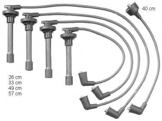 BERU ZEF1297 Комплект дротів запалювання
