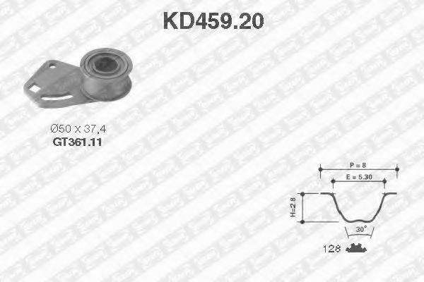 SNR KD45920 Комплект ременя ГРМ