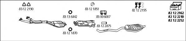 HJS BMW215 Система випуску ОГ