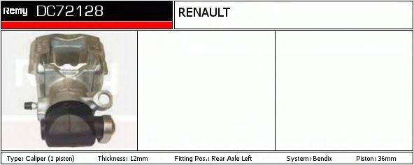 DELCO REMY DC72128 Гальмівний супорт