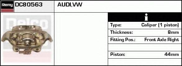 DELCO REMY DC80563 Гальмівний супорт