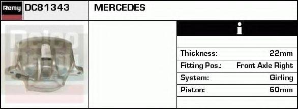 DELCO REMY DC81343 Гальмівний супорт