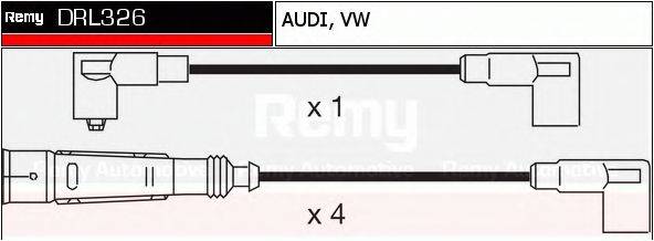 DELCO REMY DRL326 Комплект дротів запалювання