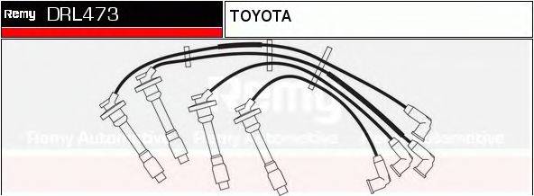 DELCO REMY DRL473 Комплект дротів запалювання