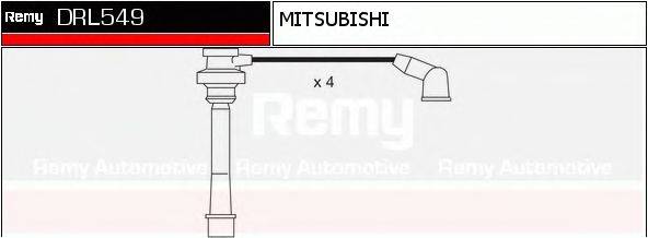 DELCO REMY DRL549 Комплект дротів запалювання