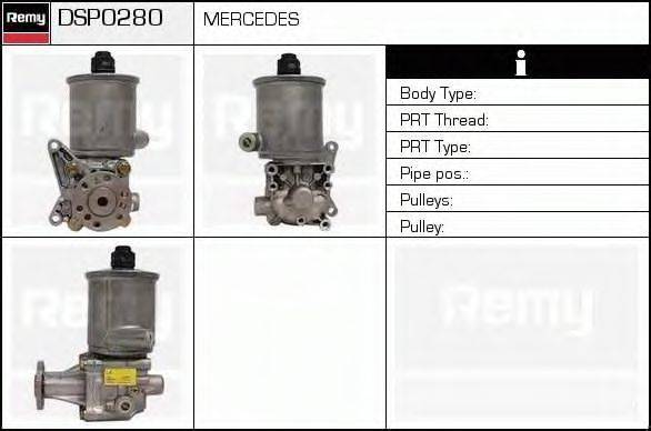 DELCO REMY DSP0280 Гідравлічний насос, кермо