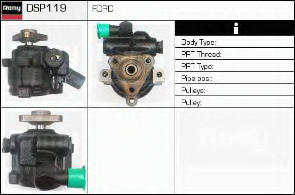 DELCO REMY DSP119 Гідравлічний насос, кермо