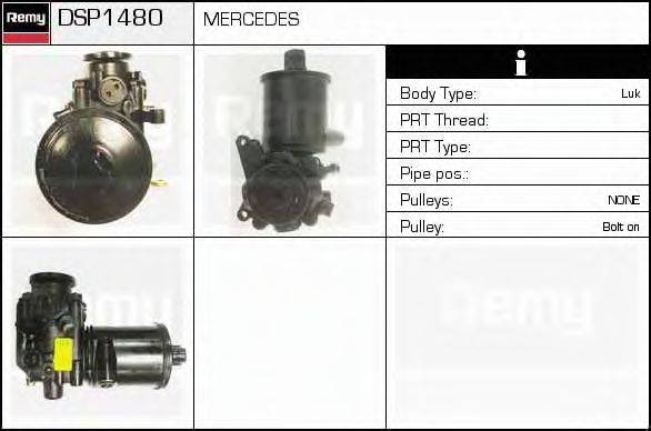 DELCO REMY DSP1480 Гідравлічний насос, кермо