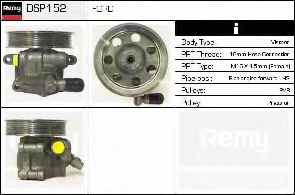 DELCO REMY DSP152 Гідравлічний насос, кермо