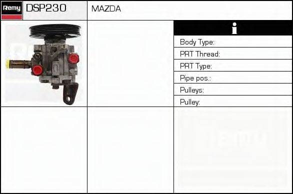 DELCO REMY DSP230 Гідравлічний насос, кермо