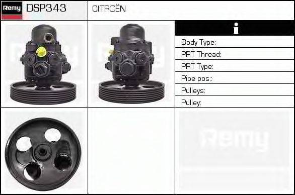 DELCO REMY DSP343 Гідравлічний насос, кермо