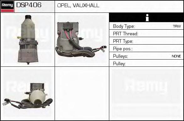 DELCO REMY DSP406 Гідравлічний насос, кермо