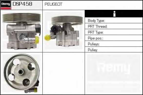 DELCO REMY DSP458 Гідравлічний насос, кермо