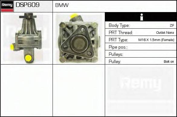 DELCO REMY DSP609 Гідравлічний насос, кермо