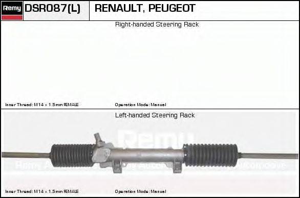 DELCO REMY DSR087L Рульовий механізм