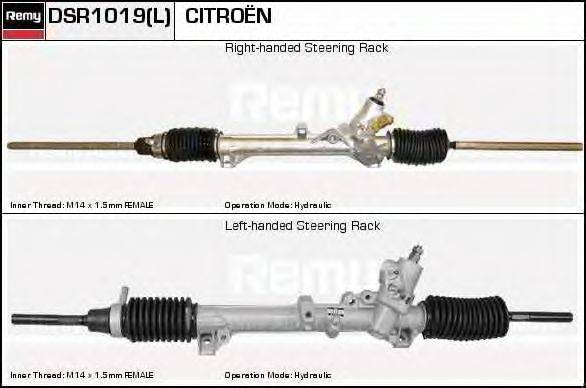 DELCO REMY DSR1019 Рульовий механізм