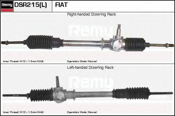 DELCO REMY DSR215L Рульовий механізм