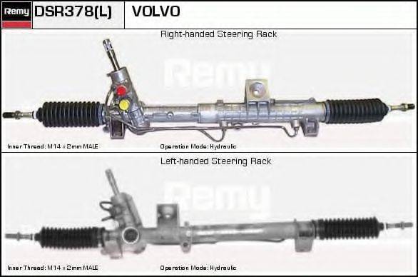 DELCO REMY DSR378 Рульовий механізм