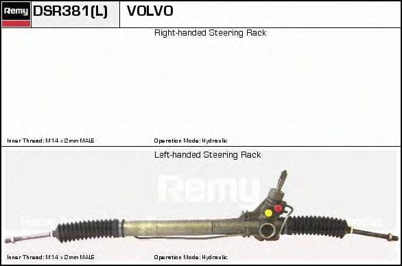 DELCO REMY DSR381 Рульовий механізм