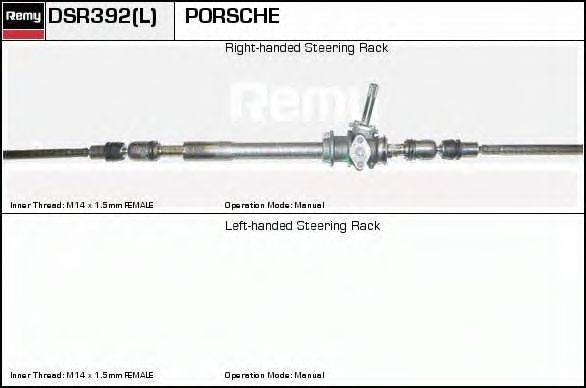 DELCO REMY DSR392L Рульовий механізм