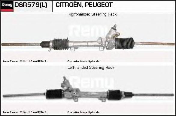 DELCO REMY DSR579L Рульовий механізм