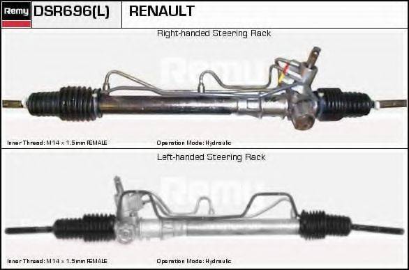 DELCO REMY DSR696 Рульовий механізм