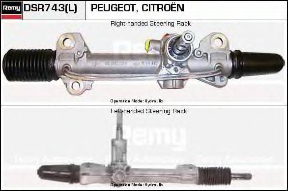 DELCO REMY DSR743L Рульовий механізм