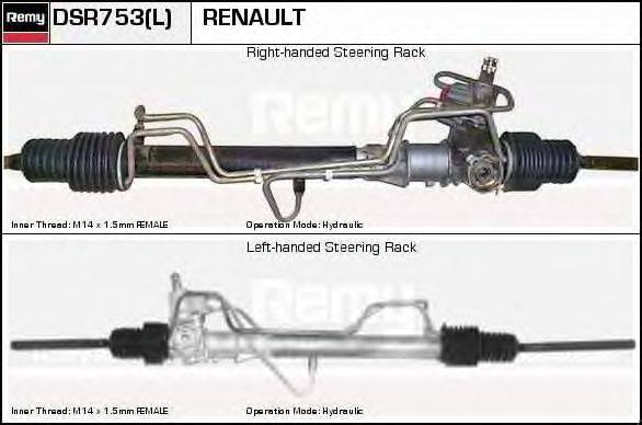 DELCO REMY DSR753 Рульовий механізм