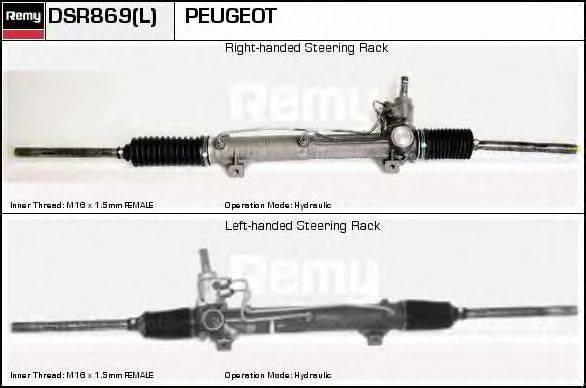 DELCO REMY DSR869 Рульовий механізм