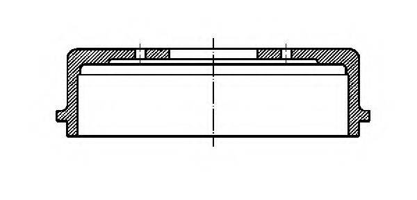 METELLI 180066 Гальмівний барабан