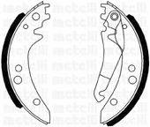 METELLI 530238 Комплект гальмівних колодок