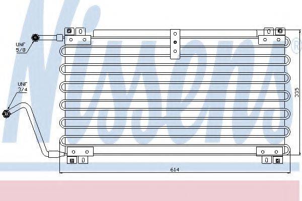 NISSENS 94139 Конденсатор, кондиціонер