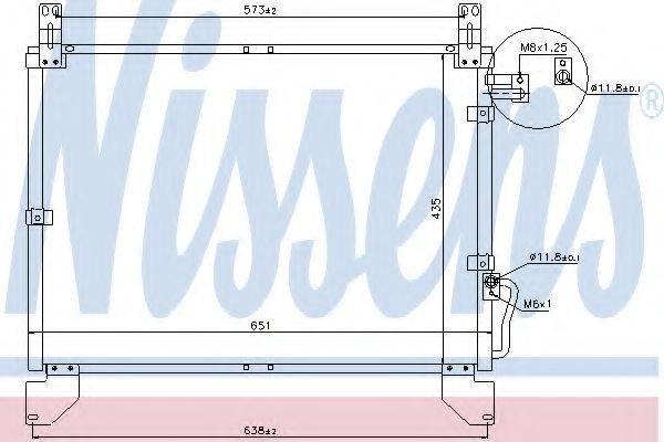NISSENS 94642 Конденсатор, кондиціонер